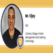 Culinary College of Hotel Management and Catering Technology, HOD: Mr. Vijay Interview